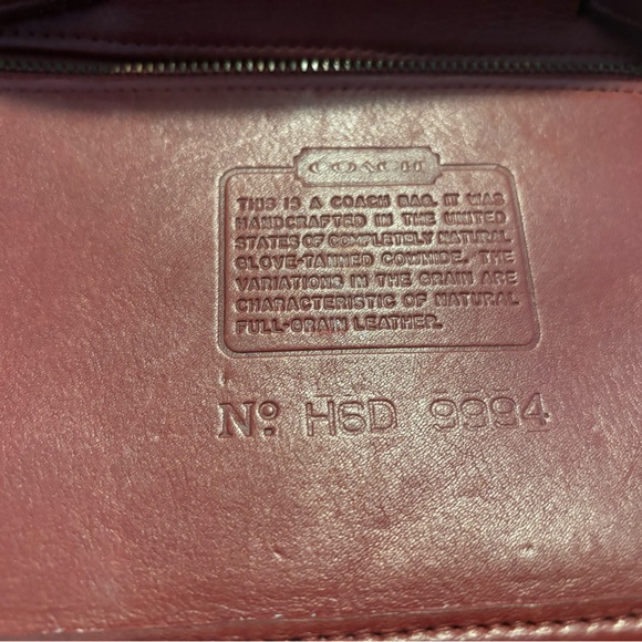 Vintage coach bag - Picture 7 of 7